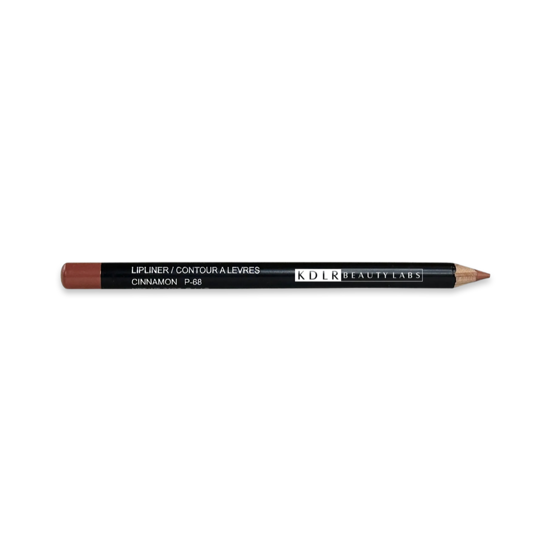 KDLR Beauty Labs Lip Liner, showcasing rich pigments and creamy texture in eco-friendly packaging. Variant: Cinnamon