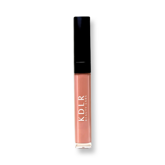 KDLR Beauty Labs Glow Infusion Lip Oils in all shades — vegan, hydrating lip oil for smooth luminous lips.Variant: Fun and Games. A sheer tan sheen.