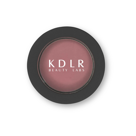 KDLR Beauty Labs Power Flush Powder Blush in Magnolia — silky soft pink pressed powder blush for a natural soft-focus flush.