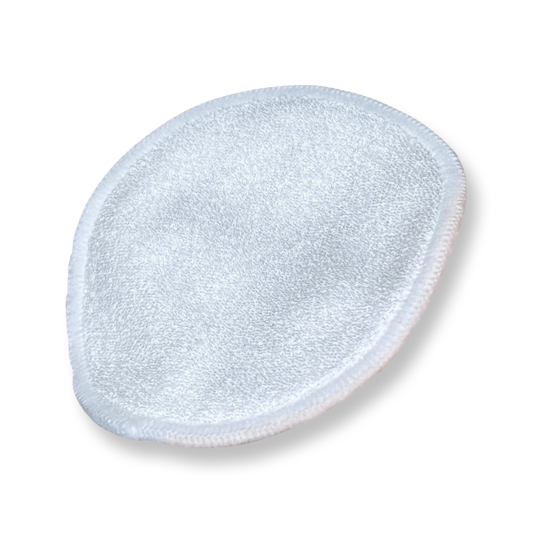 A set of eco-friendly Reusable Bamboo Cotton Rounds by KDLR Beauty Labs, neatly arranged in packaging, promising gentle skincare with organic cotton goodness.