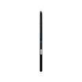 KDLR Beauty Labs Angled Liner and Brow Definer brush, a fine-edge synthetic eyeliner and eyebrow makeup brush with black bristles and a glossy black handle on a white background.