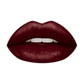 Swatch of KDLR Beauty Labs' SatinMatte Lip Stain, featuring enduring color with a velvety matte finish for all-day wear, buildable shades, unique doe-shaped applicator, vitamin E enriched, and an eco-friendly, vegan formula. Variant: Dark Sienna