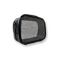 KDLR Beauty Labs clear, glossy makeup bag, easy access to essentials, easy-to-clean material.