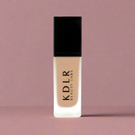 KDLR Beauty SPF Foundation Liquid Bottle Image - High Coverage Makeup. Variant: Penny