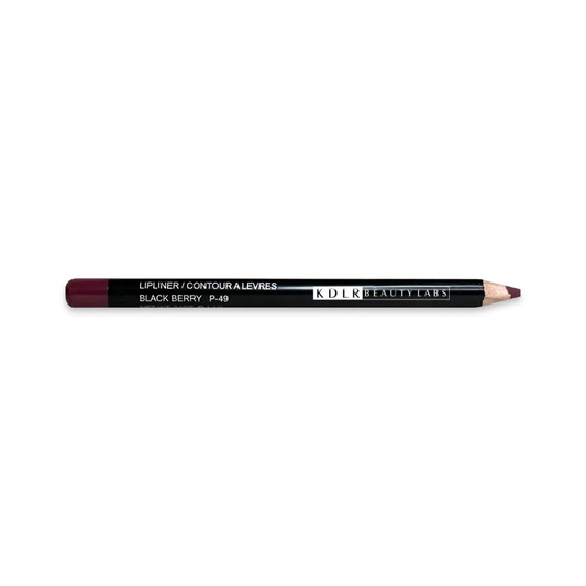KDLR Beauty Labs Lip Liner, showcasing rich pigments and creamy texture in eco-friendly packaging. Variant: Black Berry