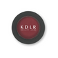 KDLR Beauty Labs Power Flush Powder Blush in Raspberry — rich berry pressed powder blush for bold radiant color on deep skin.